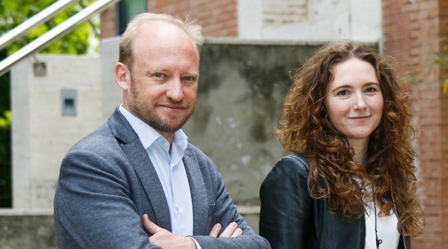 David Segarra and Maria Eugenia Zarabozo, founders of aptaTargets