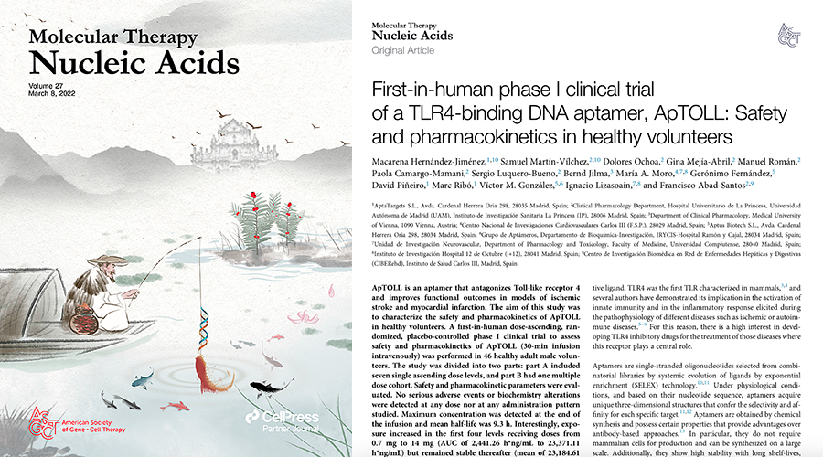 aptaTargets Molecular Therapy journal