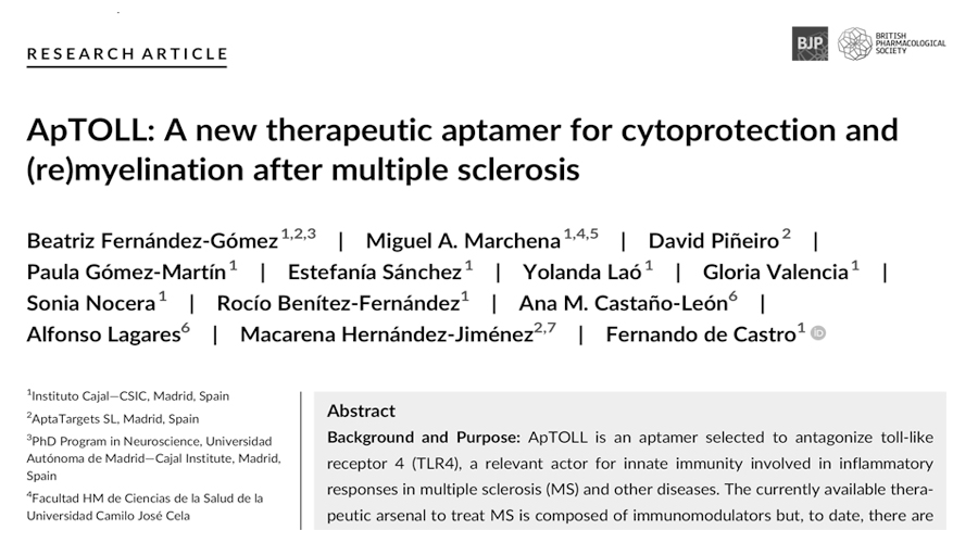 ApTOLL multiple sclerosis